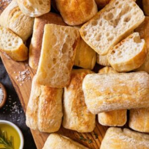 Pan Ciabatta de Masa Madre