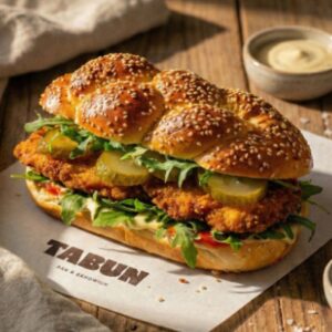 Schnitzel en trenza